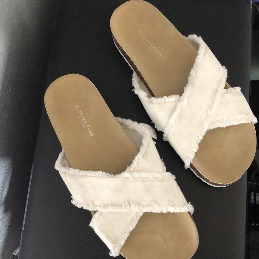 American eagle slide sandals